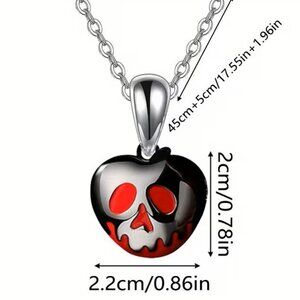Disney Snow White Poison Apple Necklace Z145